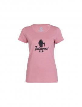 Dámske tričko Tatranec CANYON PINK - BLACK