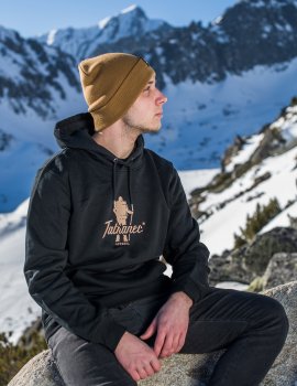 Mikina s kapucňou BLACK